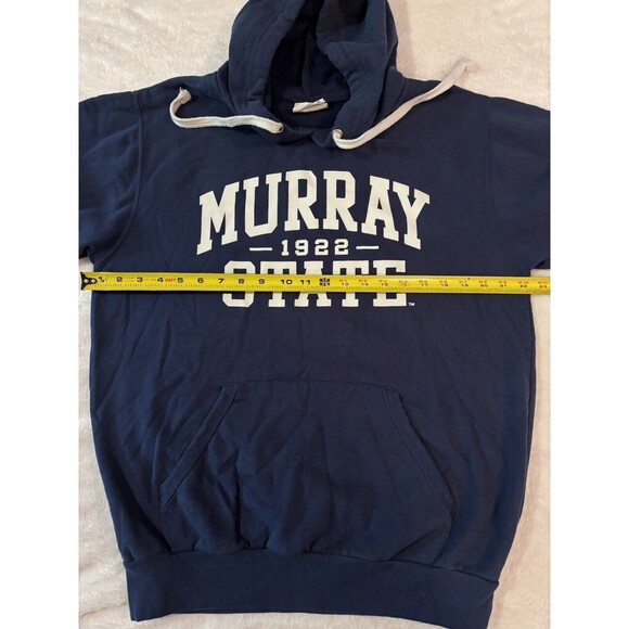 Murray State Racers Hoodie Sweatshirt Adult Medium Blue Vintage University - Picture 4 of 5